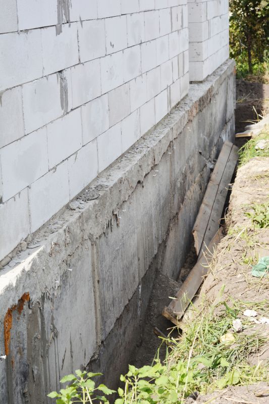 Building Foundation Repair detail